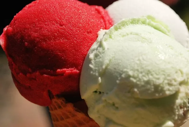 Drei Kugel Eis